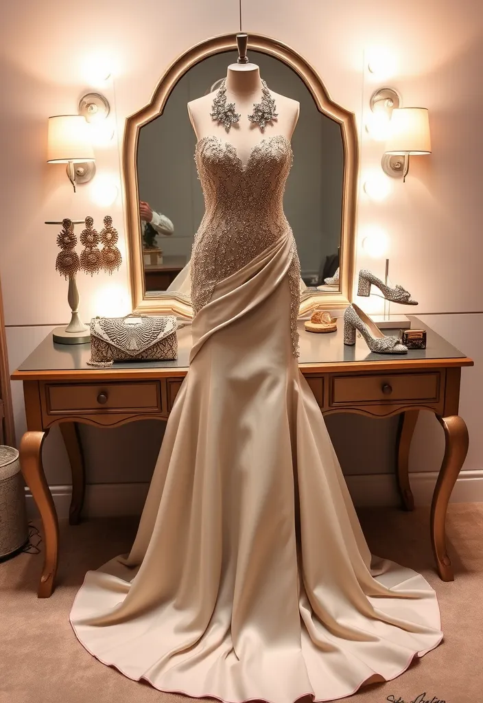 12 Stunning Classy Gowns That'll Make You the Belle of Any Ball! - 12. Statement Accessories