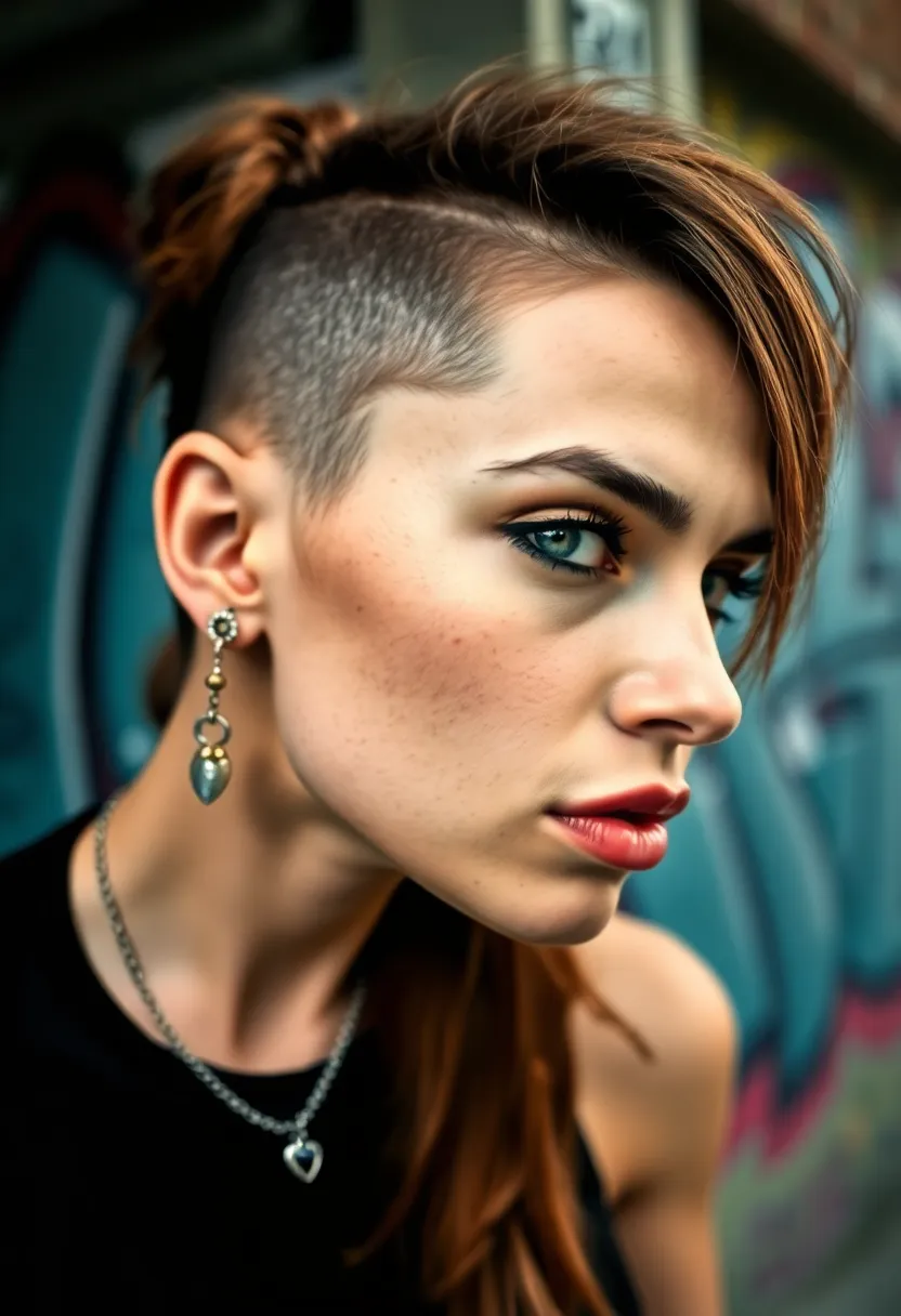 19 Face Piercing Trends for Women That Are Taking Over 2023 (You Won't Believe #15!) - 12. Edgy Industrial Piercings