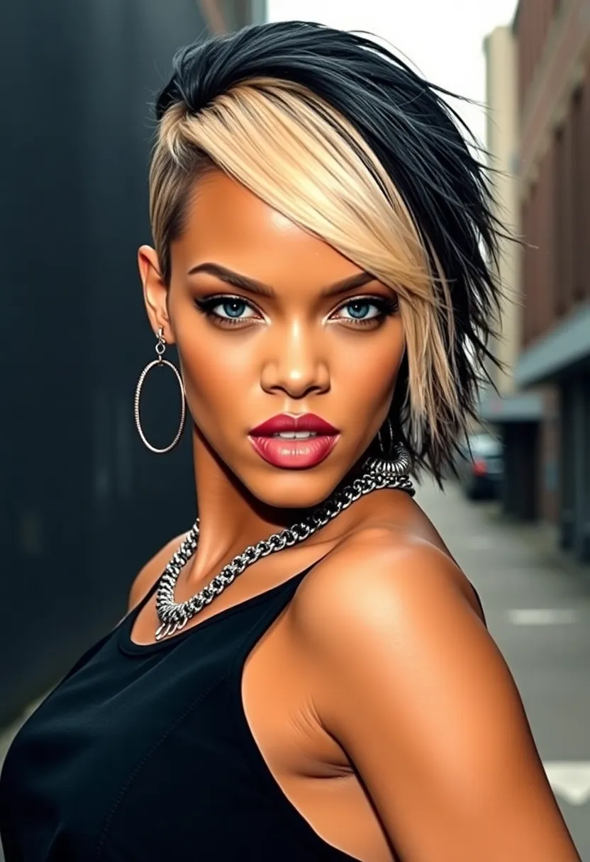 16 Celebrity Dark Blonde Hair Looks That Will Inspire Your Next Salon Visit! - 7. Rihanna's Edgy Dark Blonde