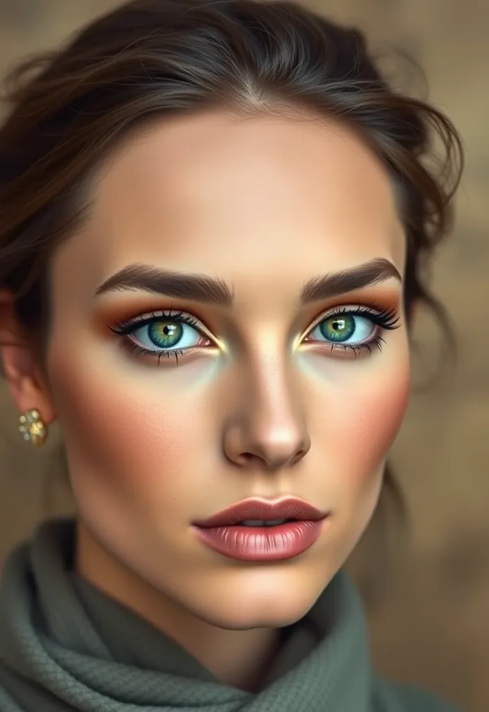 15 Stunning Eye Makeup Looks for Brown Eyes That Will Leave Everyone Speechless! - 11. Earthy Tones