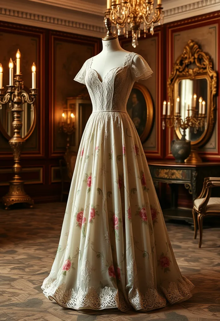 12 Stunning Classy Gowns That'll Make You the Belle of Any Ball! - 7. Vintage Glamour